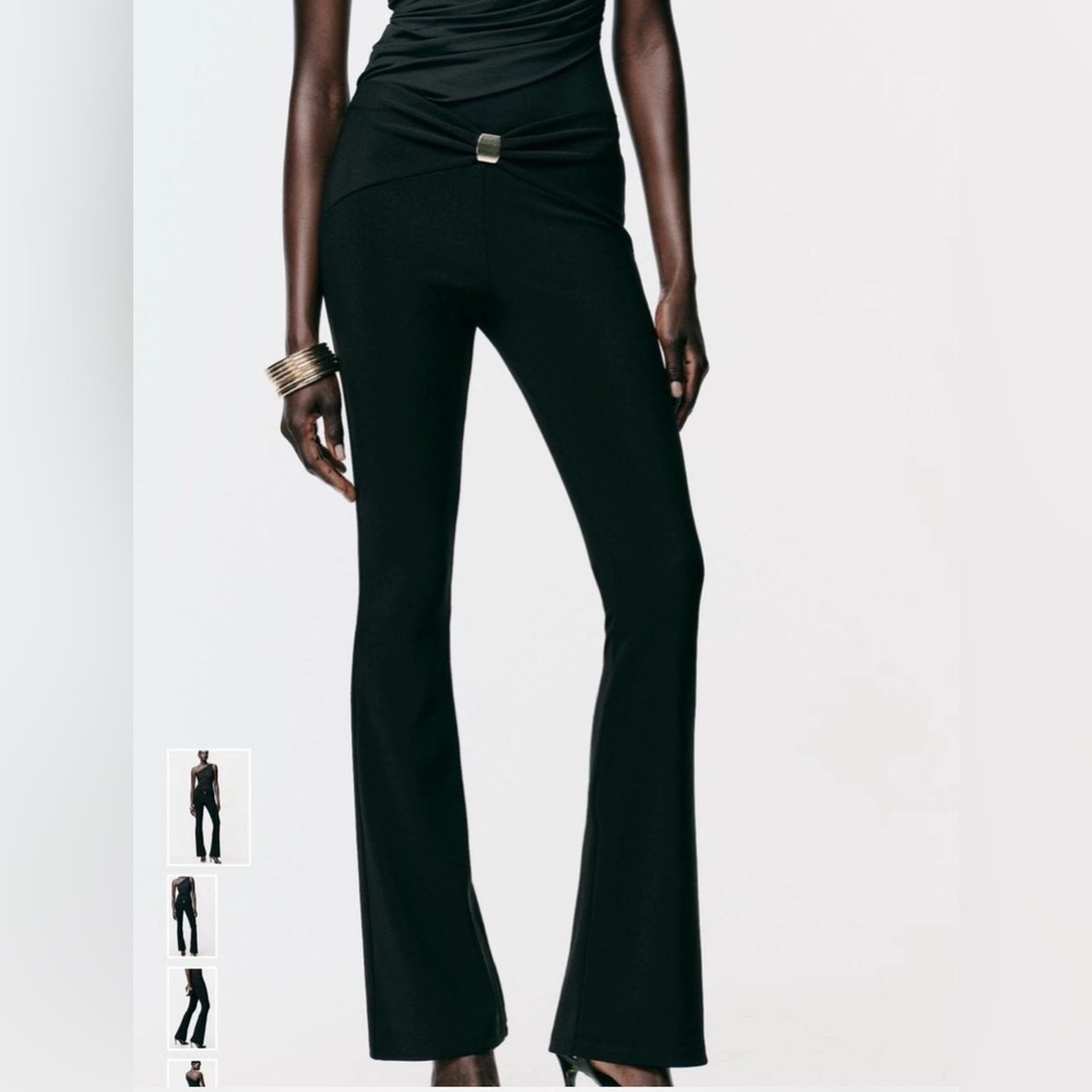 Zara Black Flare Women's Pants